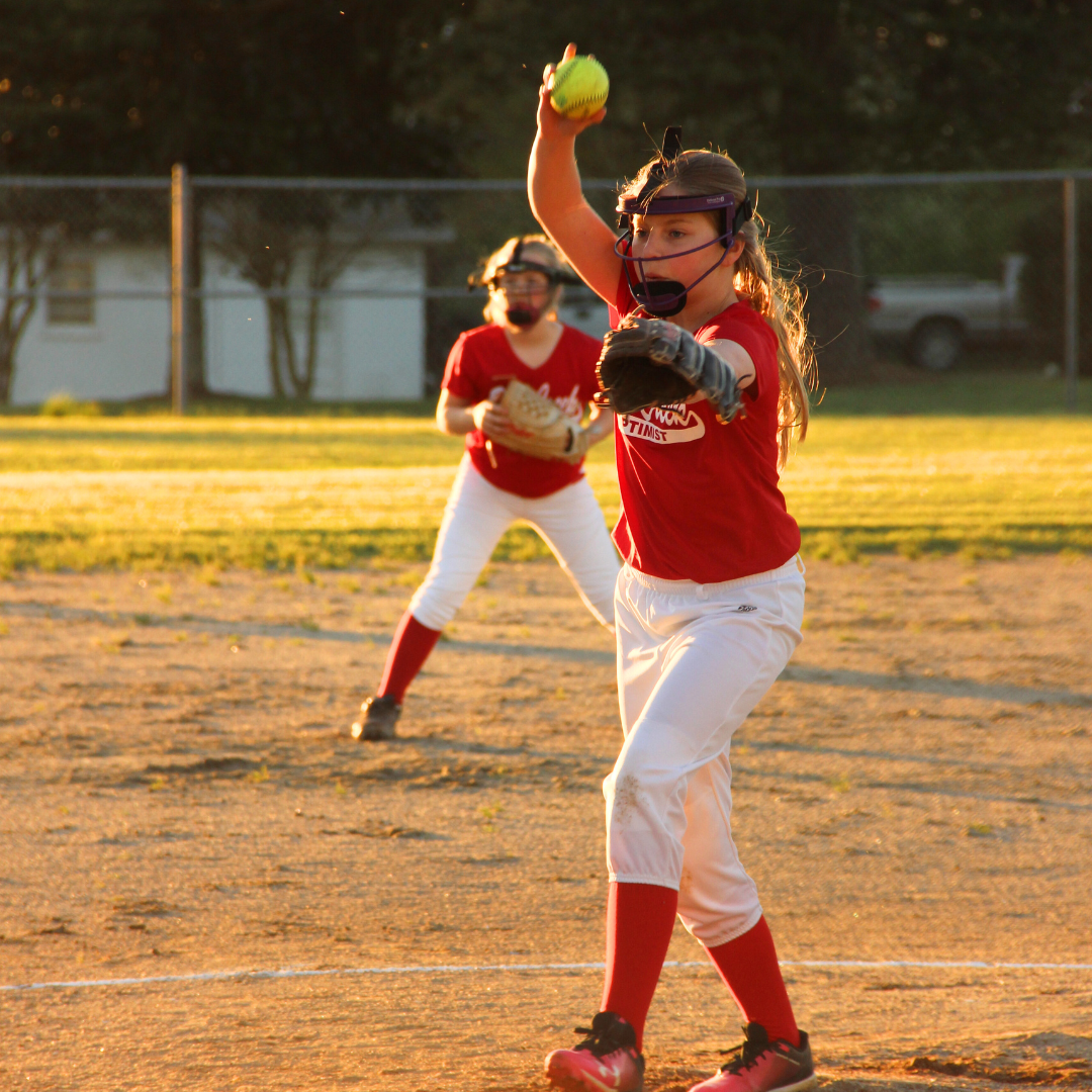 Girl Pitching